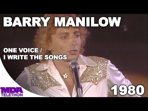 Barry Manilow - "One Voice" & "I Write The Songs" (1980) - MDA Telethon