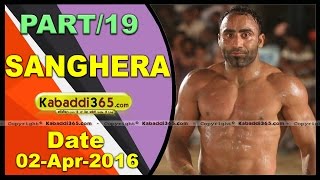 (13) Sanghera (Barnala) Kabaddi Tournament 2 April 2016