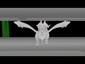 Reshiram Flattened