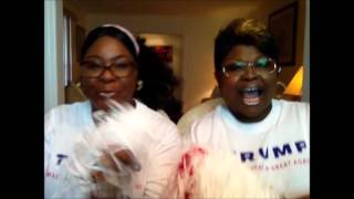 DONALD J. TRUMP WINS INDIANA. Diamond and Silk Love it!