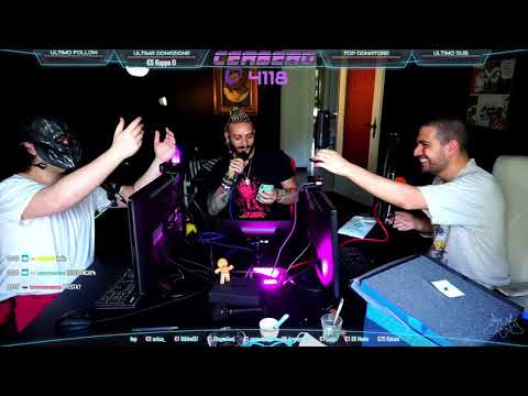 LUKE4316 ATTACCA IN LIVE DAVID RUBINO, grevissimo... | Cerbero Podcast #547