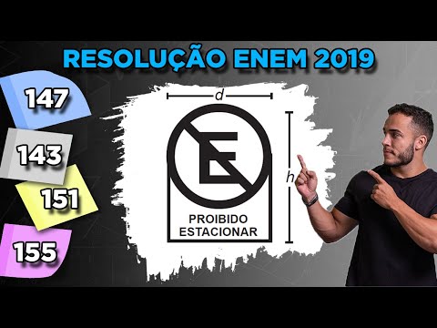 ⚫ Question 147 - Blue Notebook | Plane Geometry | ENEM 2019 MATHEMATICS