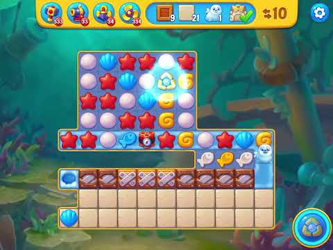 Fishdom level 7957 no boosters フィッシュダム ノーマル [Friend's]