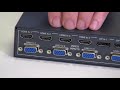 The NEW Kramer VP 733 12 input Switcher Scaler
