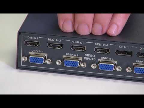 The NEW Kramer VP 733 12 input Switcher Scaler