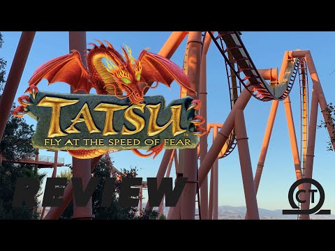 Tatsu Review | Six Flags Magic Mountain B&M Flying Coaster