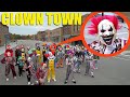 if you ever find this secret Clown Ghost town, you need turn away FAST and RUN! (they are CRAZY)