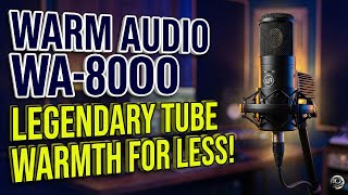 Warm Audio WA-8000 Review: The Ultimate Sony C-800G Clone for Pro Vocals?