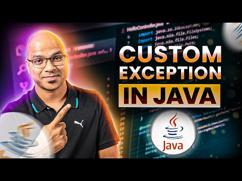 #81 Custom Exception in Java