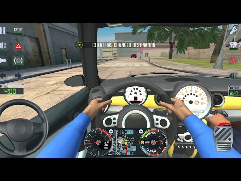 BMW CARS SPORTS UBER DRIVER 🚖🔥 City Car Driving Games Android iOS - Taxi Sim 2020 Gameplay