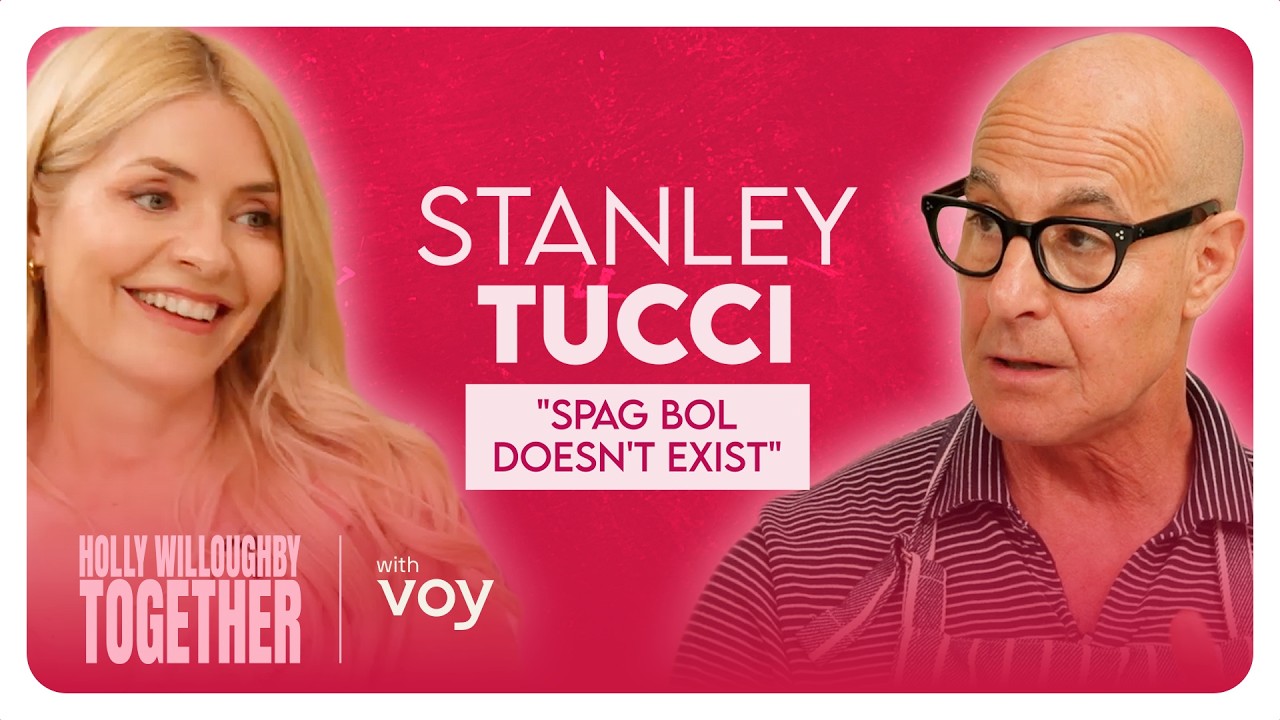 Stanley Tucci On Pasta, His Family's Secret, And Not Trusting Holly&rsquo;s Olive Oil - YouTube