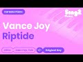 Vance Joy - Riptide (Piano Karaoke)