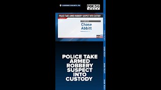 Police take armed robbery suspect into custody