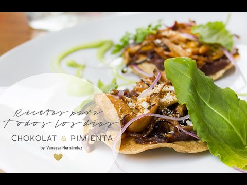 Como preparar Tostadas de Setas, cocinando con Gaby Ruiz