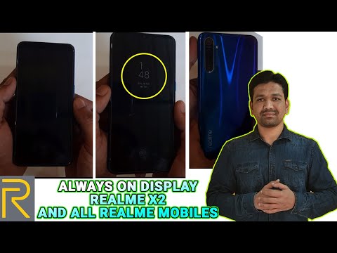 Always on Display in Realme Mobiles | Always On Display in Realme X2