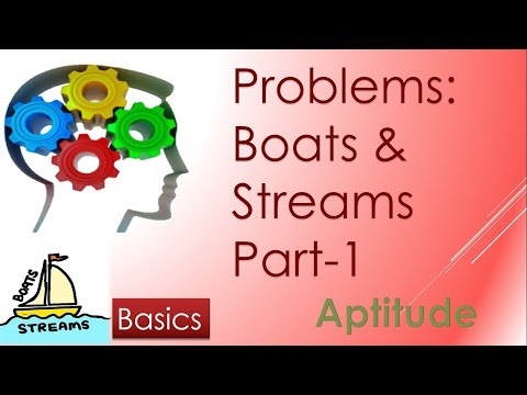 Boats and Streams - Concepts and Tricks - Part 1