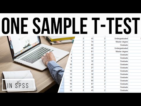 How to do a One Sample T-test in SPSS