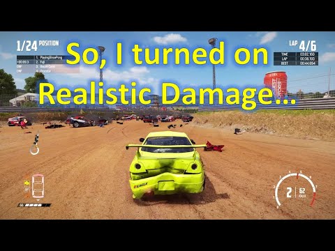 Wreckfest 17: So, I turned on Realistic Damage...