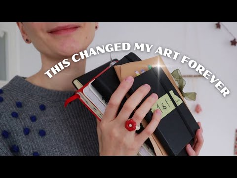 It took me 1 YEAR to realize what I’ll tell you in 20 mins 📒 ART JOURNAL ANNIVERSARY