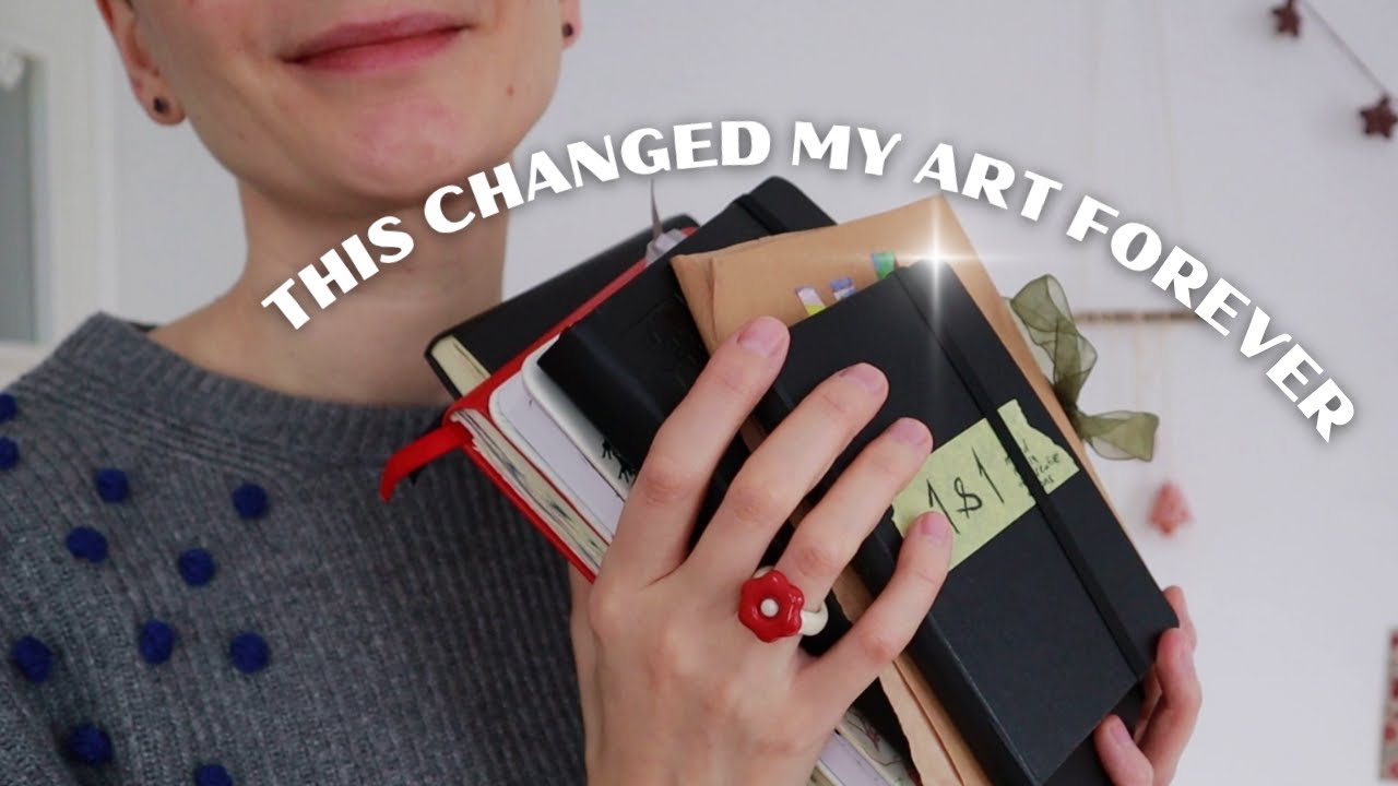 It took me 1 YEAR to realize what I’ll tell you in 20 mins 📒 ART JOURNAL ANNIVERSARY