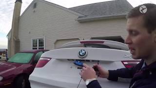 BMW X3 F25 Установка Камеры заднего вида - ПОЛНАЯ ИНСТРУКЦИЯ\Rear View Camera Install