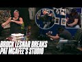 Brock Lesnar Breaks A Table Within 2 Minutes Of Being On The Pat McAfee Show