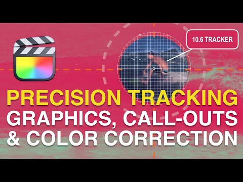 Motion Tracking for Graphics, Call-Outs & Color Correction in Final Cut Pro [USING BUILT-IN TRACKER]