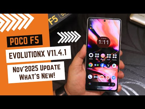 EvolutionX v11.4.1 is INSANE! 🤯 On POCO F5 💯