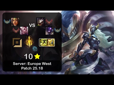 Sivir ADC + Rakan vs Kog'Maw + Alistar - EUW Challenger - Patch 25.18