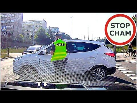 Instant karma - spotkanie z Policją, natychmiastowa kara za wykroczenie ...[Wakacje 2024]