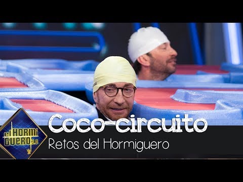Arturo Valls y Pablo Motos se enfrentan en el coco-circuito - El Hormiguero 3.0