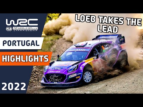 WRC Rally Highlights : Vodafone Rally de Portugal 2022 - Friday Morning