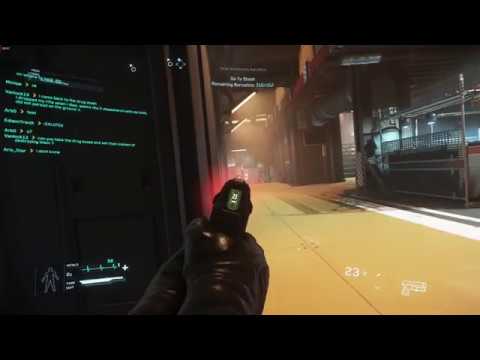 Star Citizen "Alpha" 3.8.1 - FPS "combat" in drug destruction mission