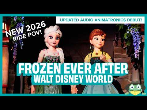 NEW Frozen Ever After Audio-Animatronics! Full 4K Ride POV 2026 | EPCOT