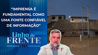 Paulo Pimenta fala sobre as fake news durante as enchentes no RS