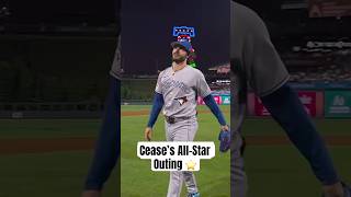 Dylan Cease got the All-Star start AND the dub ⭐️ #MLB #BlueJays #Toronto