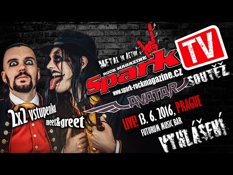 SPARK TV: SOUTĚŽ - koncert AVATAR - vyhlášení