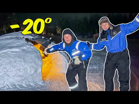 Overnatter i en SNE-IGLO i Finland!