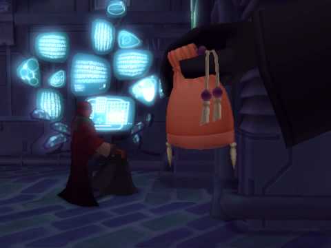 Kingdom Hearts II, English cutscene: 23 - In the World of Darkness - HD 720p