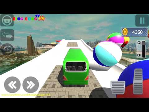Bus Stunt Driving Impossible Tracks | Impossible Car Stunts 3D | Gameplay Android 2020