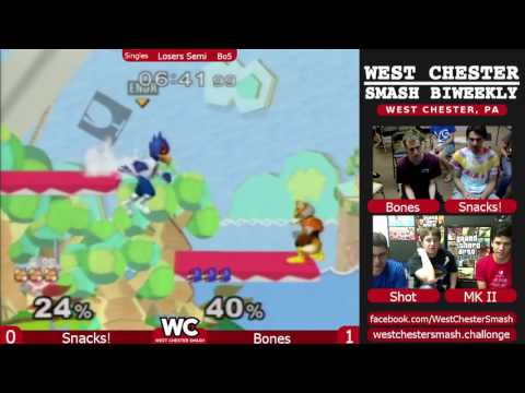WCS 8/6/2016 Losers Semi: Snacks! (Fox) vs Bones (Falco)