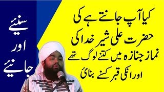 kya Aapko Pata h Ki Hazrat Ali ki Qabar kisne Banayi aur Unke Jnaze me kitne log the by Sayed Aminul