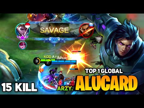 Perfect SAVAGE! Legendary Alucard Best Build 2021 [ Top 1 Global Alucard ] By A r z y - MLBB