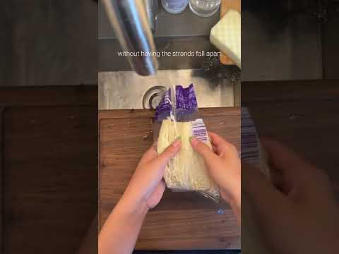 Did you know this about enoki mushrooms 🍄