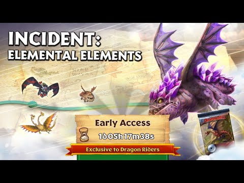 INCIDENT: ELEMENTAL ELEMENTS - Part 1 - New Gauntlet Event - Dragons:Rise of Berk