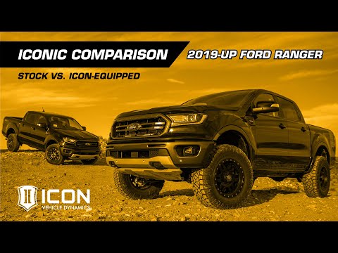 2019 Ford Ranger ICONIC Off-Road Suspension Comparison