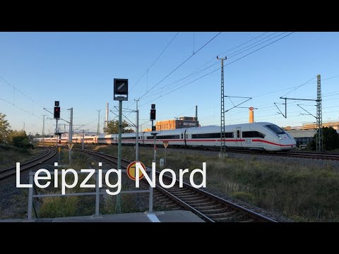 Züge/Trains in Leipzig Nord mit ICE 1,4,T, S-Bahnen und mehr