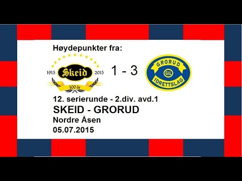 Høydepunkter og intervjuer fra Skeid - Grorud 05.07.2015