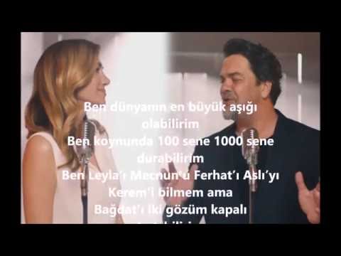 Ayla Çelik - Bağdat (Beyazıt Öztürk Düet Versiyon) Şarkı Sözlü ,Yeni