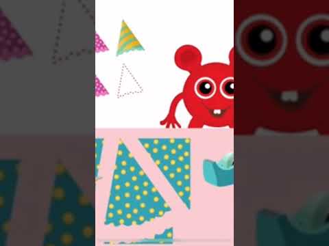 Gör partyhattar med Bobbo😀 #babblarna #grattislåt #youtubekids #barn #play #baby #shortskids